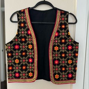 Indian Embroidery Vest
